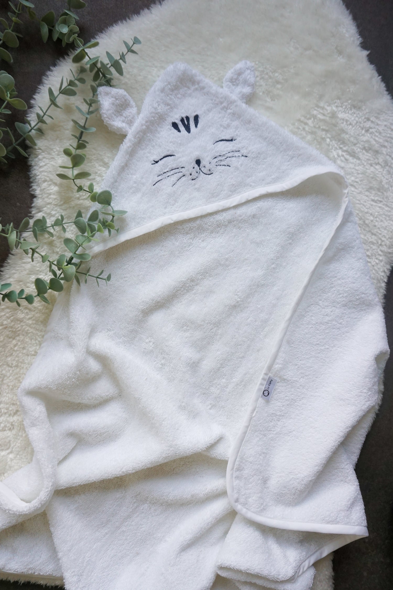 Brisača s kapuco – muca