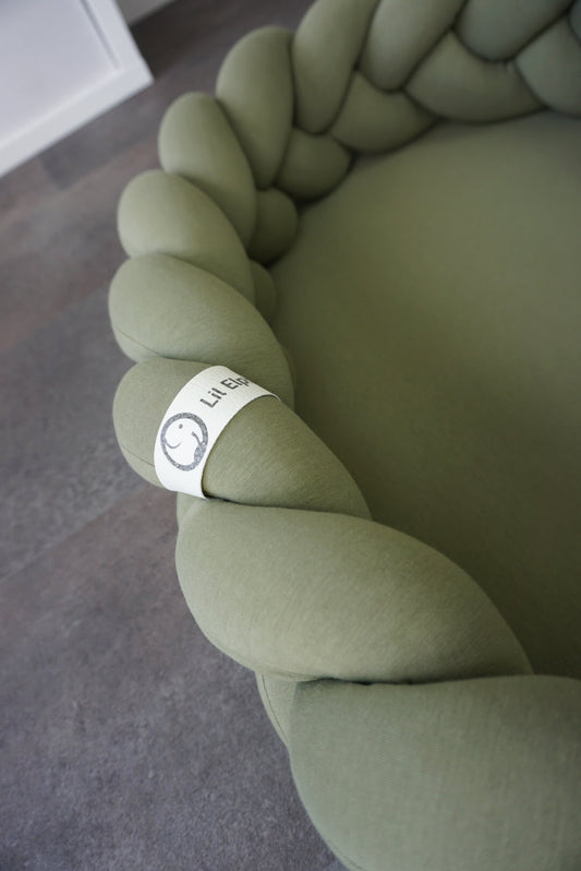 Gnezdece 2v1 – olivno zelen