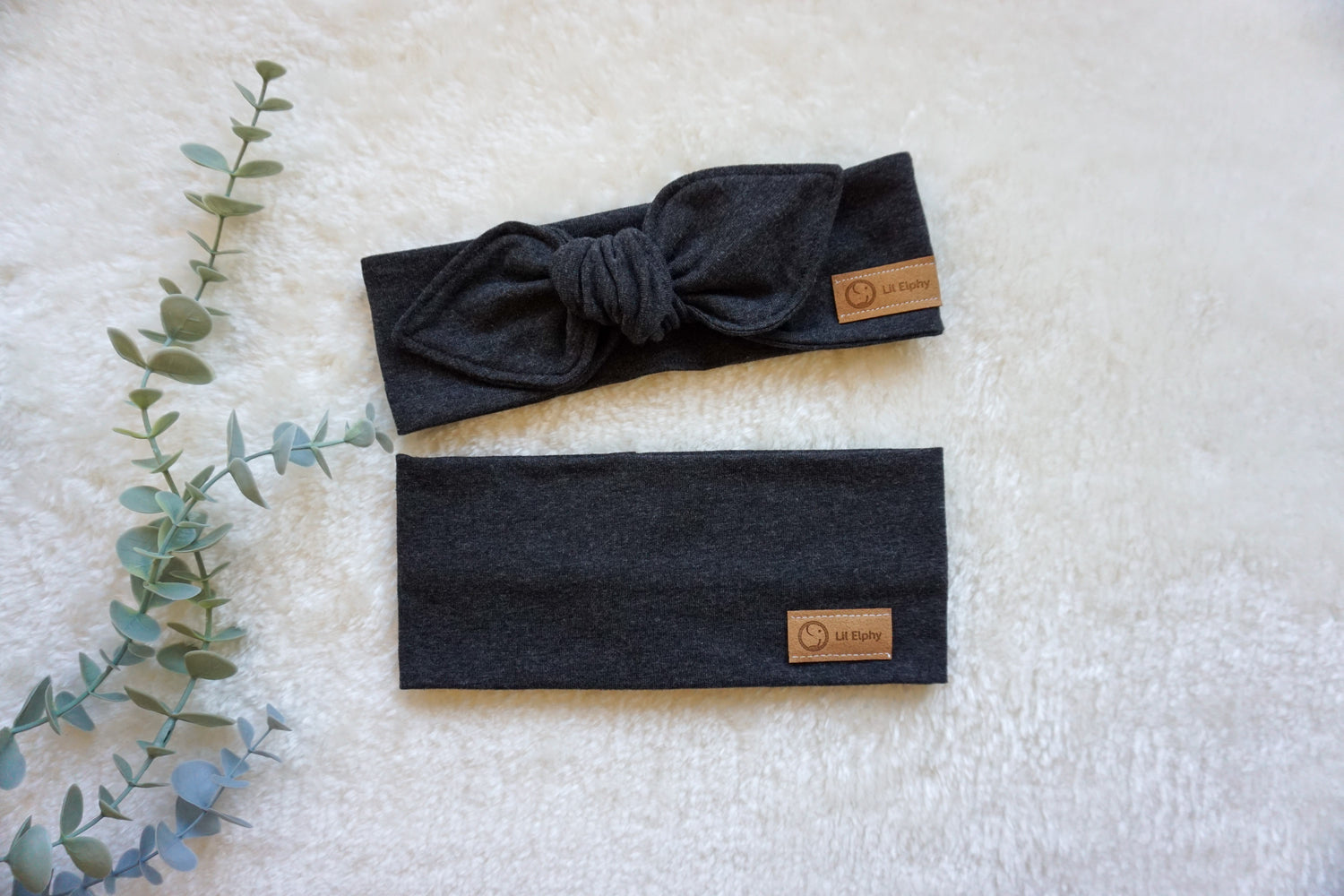 Naglavni trak – temno siv