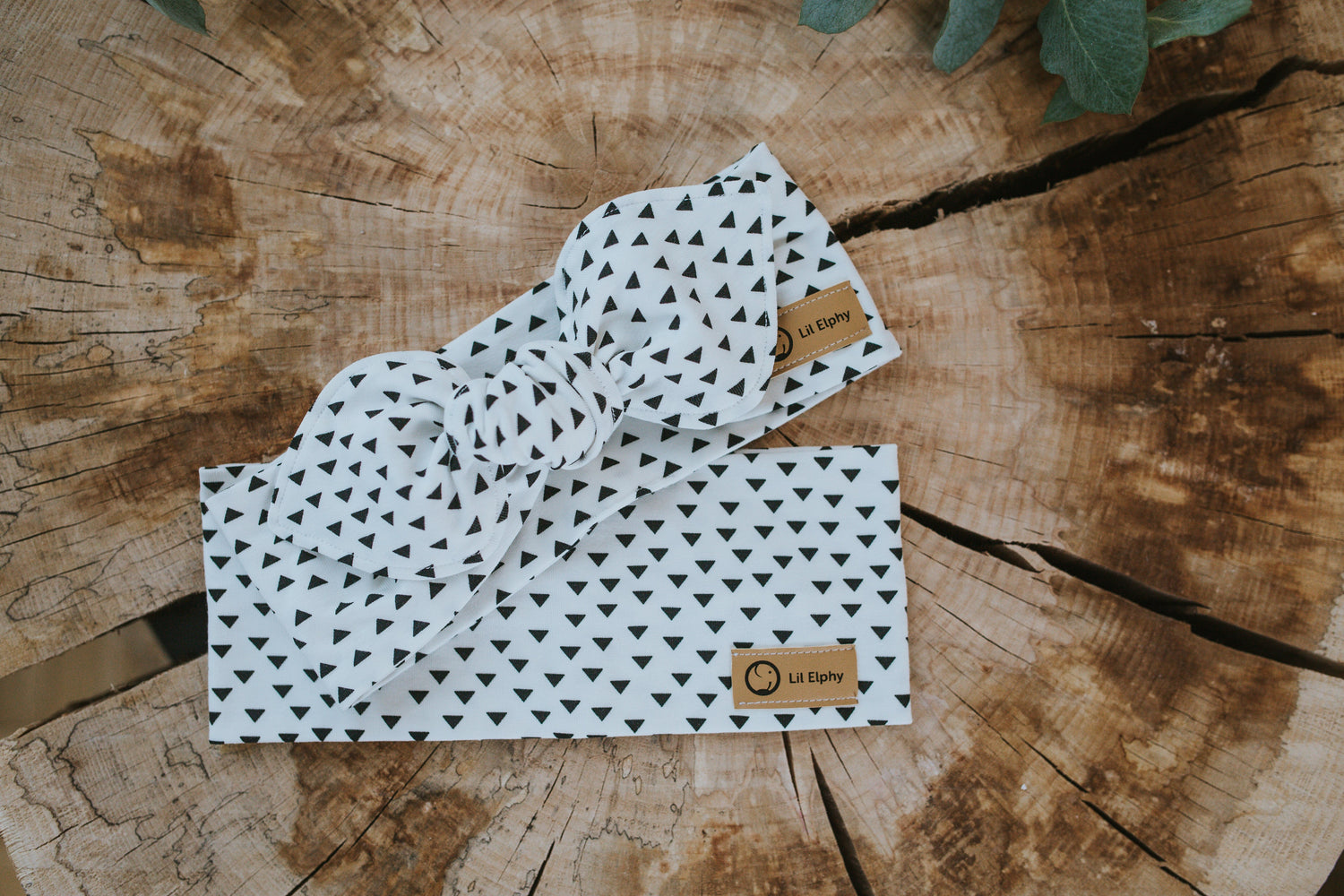 Naglavni trak – geo črno-bel