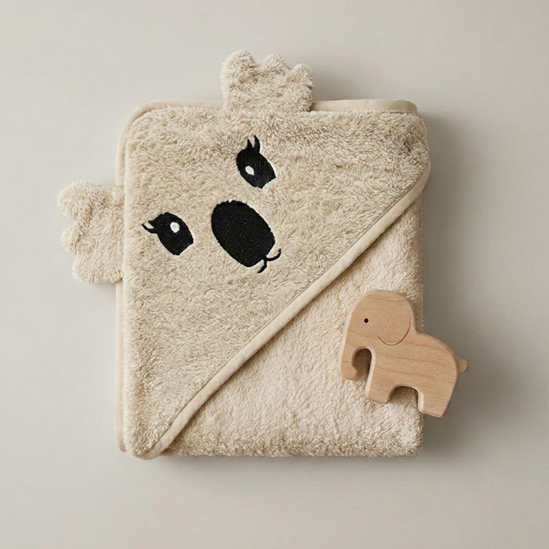 Brisača s kapuco – koala