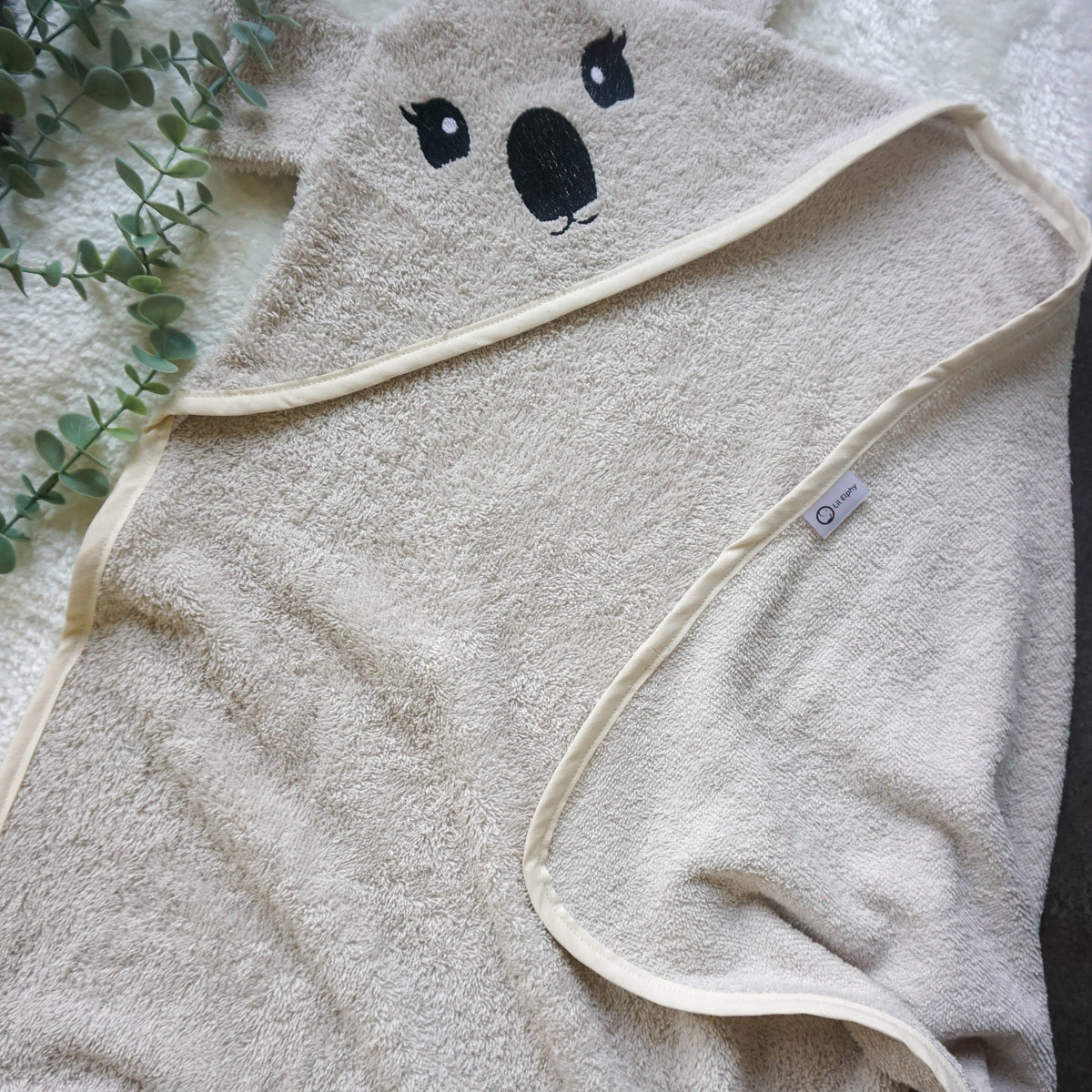 Brisača s kapuco – koala