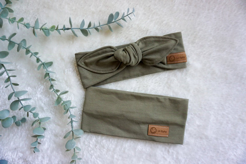 Naglavni trak – olivno zelen