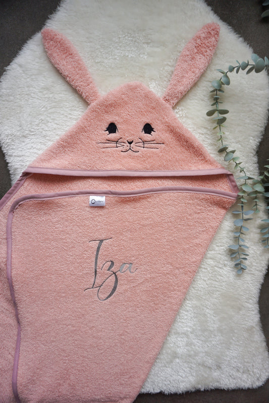 Brisača s kapuco – zajček