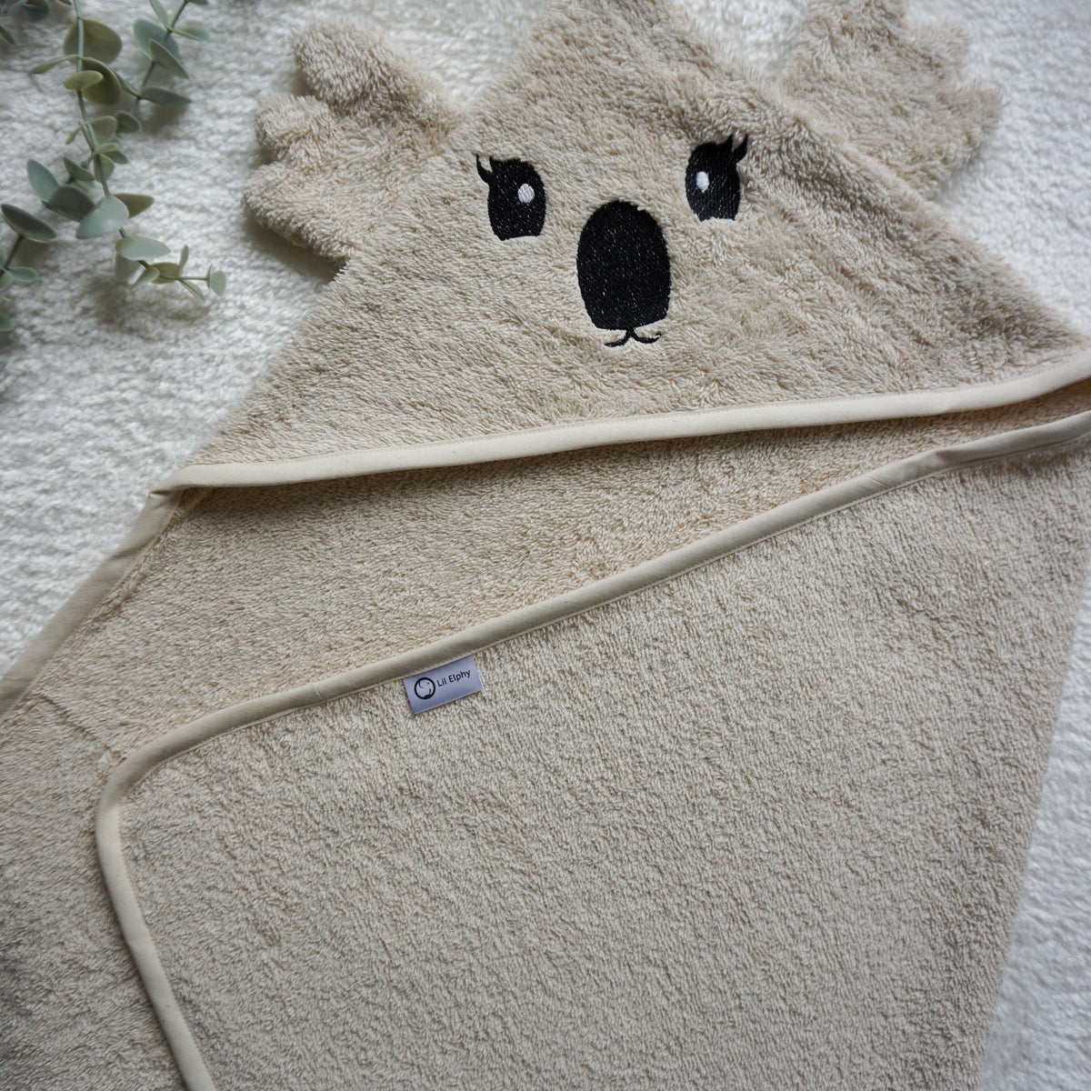 Brisača s kapuco – koala