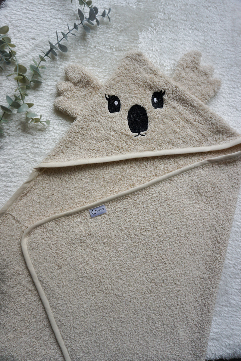 Brisača s kapuco – koala