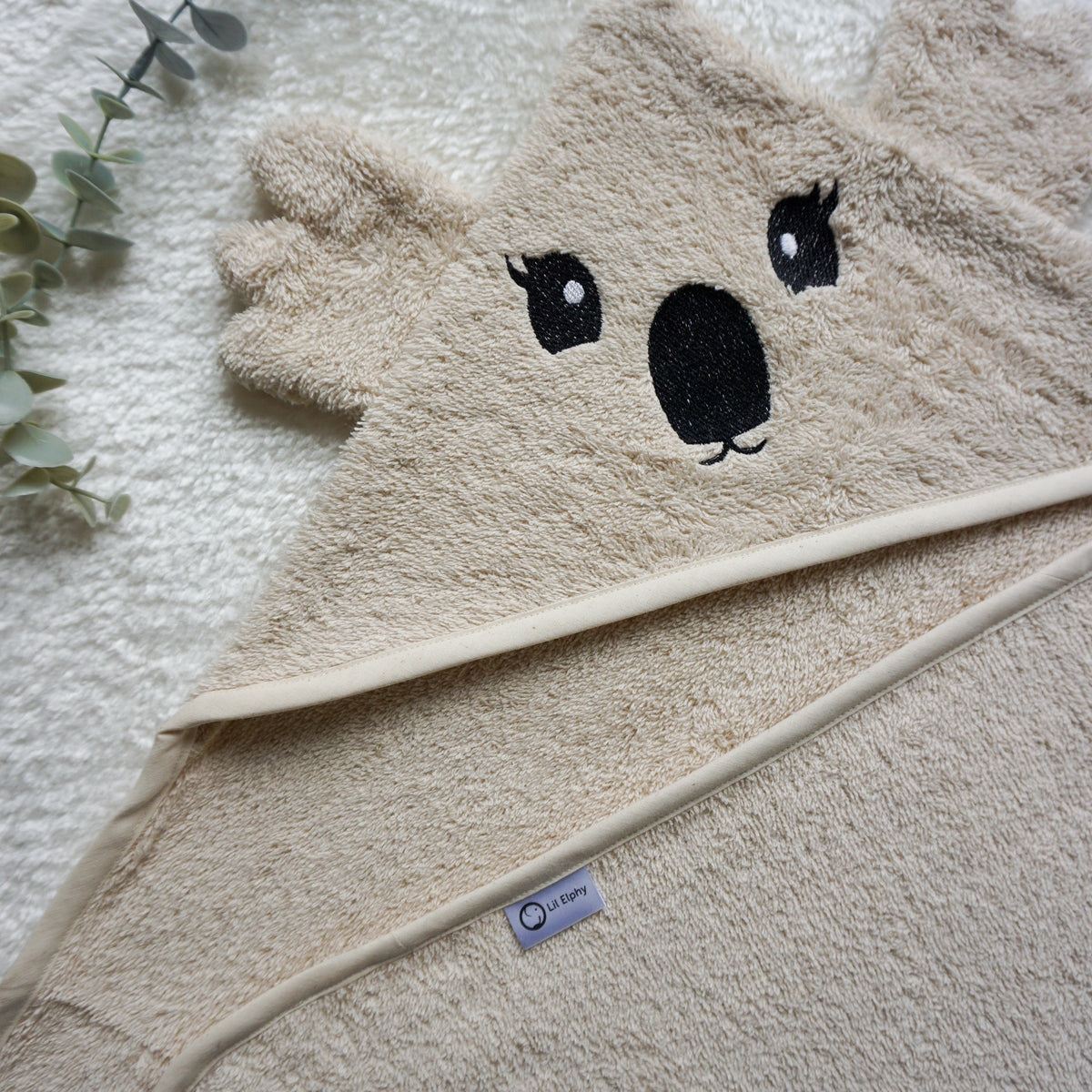 Brisača s kapuco – koala