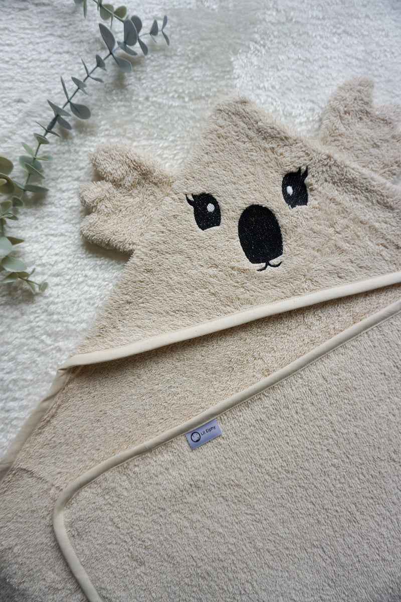 Brisača s kapuco – koala
