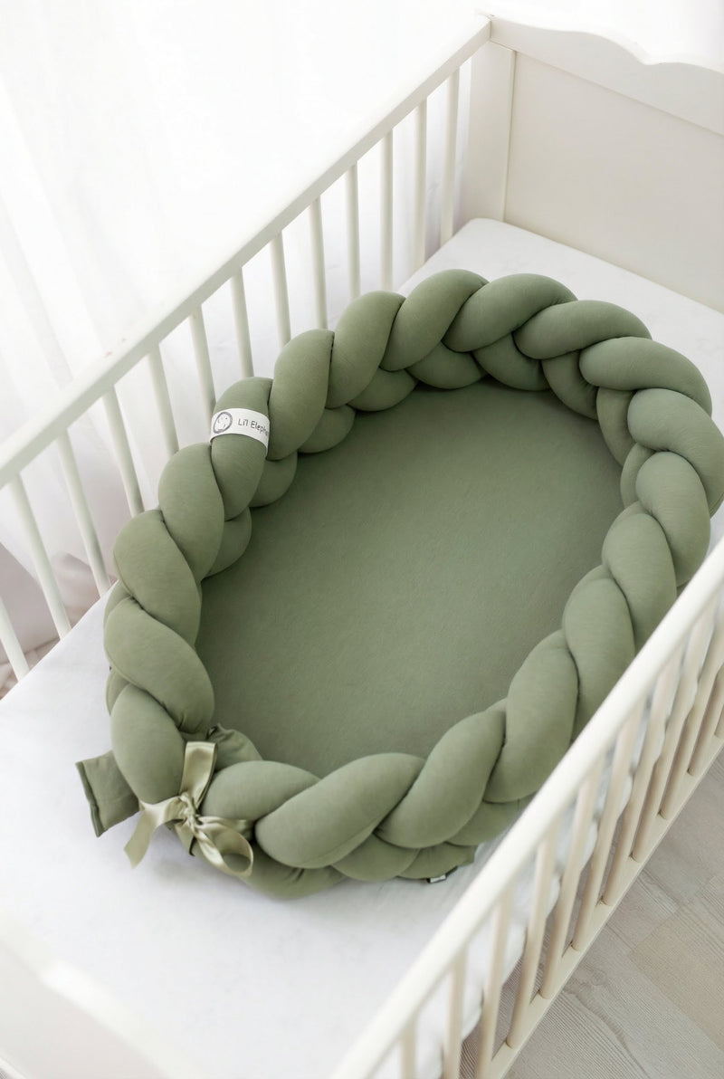 Gnezdece 2v1 – olivno zelen