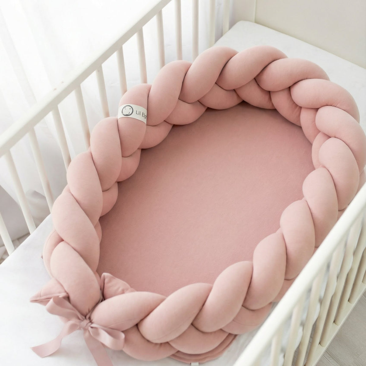 Gnezdece 2v1 – puder roza