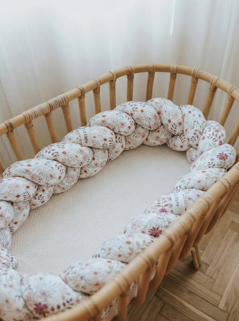 Obposteljna obroba kitka – vzorec cvetje